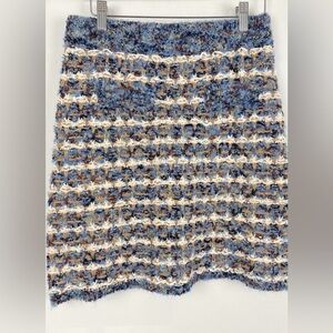Zara Tweed Chunky Knit Mini Skirt
